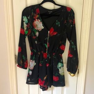 Express Floral Romper